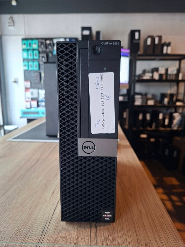 Dell SFF AMD Ryzen5 2400G 8GB 256GB SSD Windows 11 Pro, Computers en Software, 256 GB, 8 GB, Refurbished, Dell