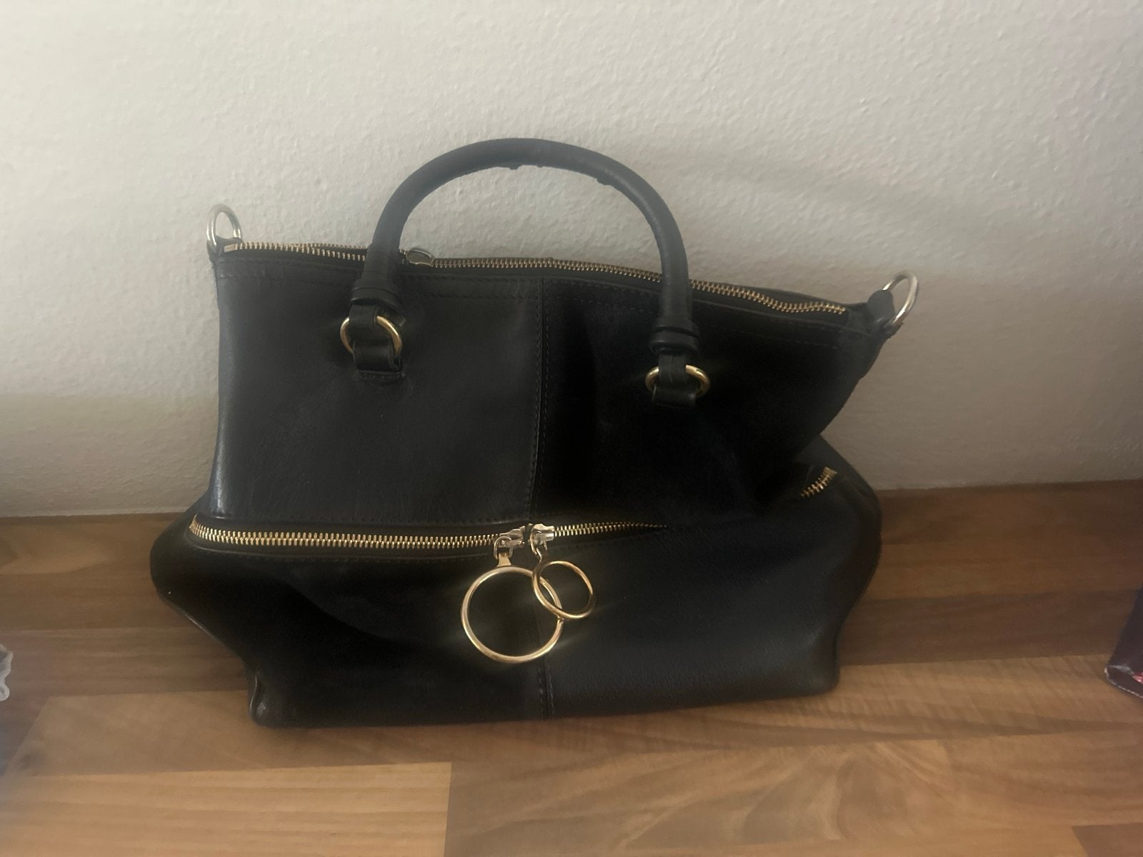 Stijlvolle Zwarte See by Chloé Handtas, Ophalen, Gebruikt, Zwart, Handtas