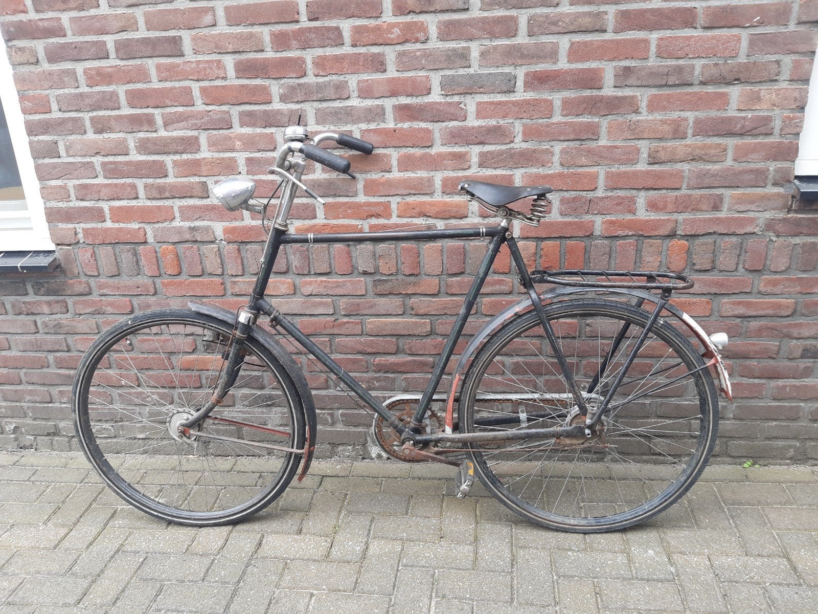 Fongers herenrijwiel uit 1950 groot frame, Ophalen, Fongers, Jaren '50, 59 cm of meer