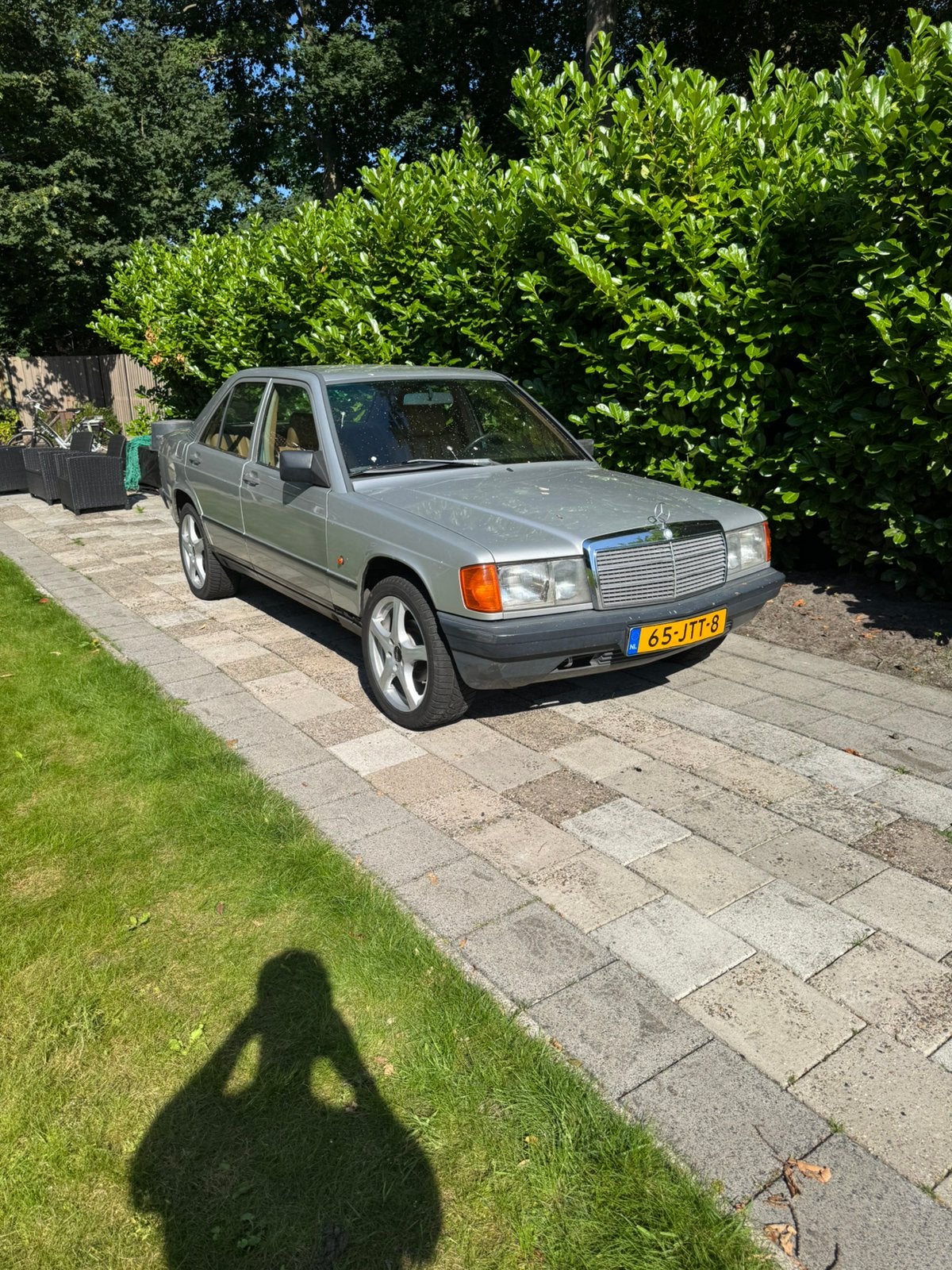 Mercedes-Benz 190-Serie LPG 2.0 E 1984 Grijs, Auto's, Mercedes-Benz, 4 cilinders, 122 pk, 1200 kg, Handgeschakeld
