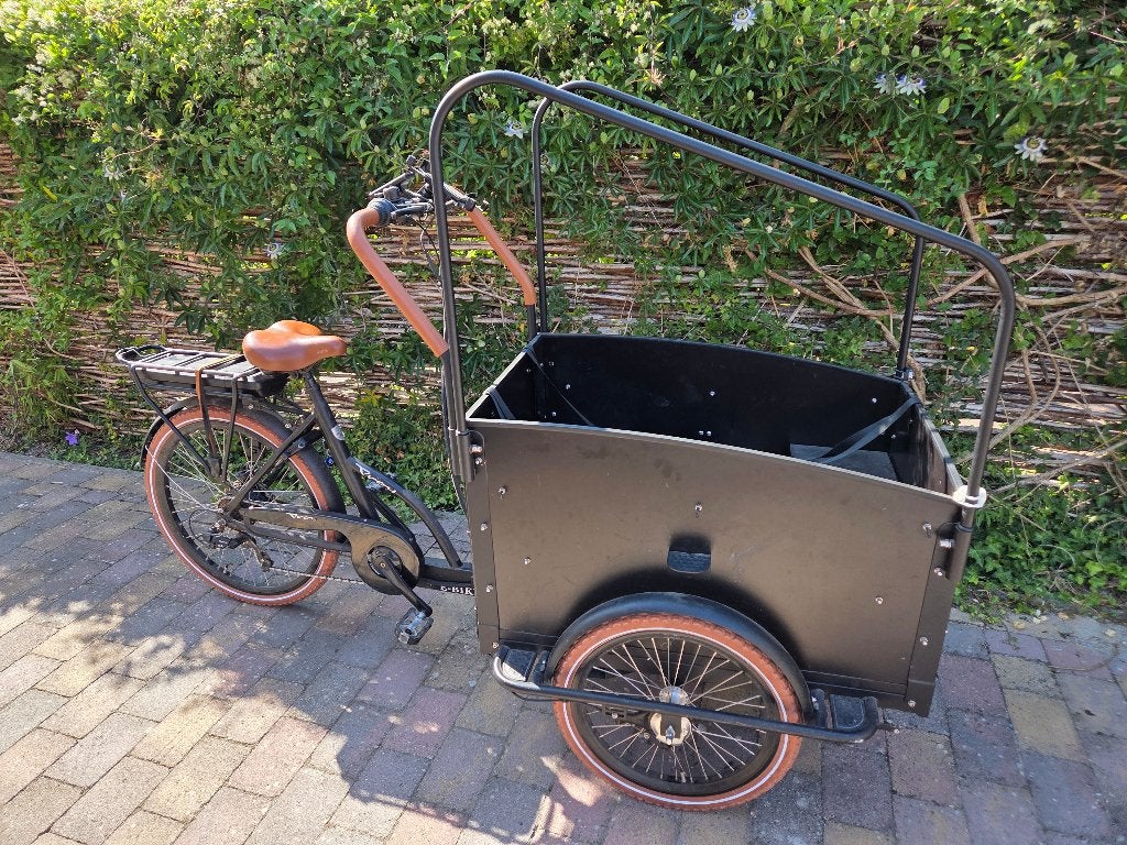 Troy elektrische bakfiets 3 wiel, Gebruikt, 3 kinderen, Elektrisch, Ophalen