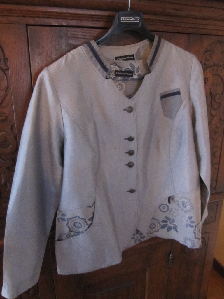 Mooie twinset - jasje met topje - Christian-Marry design, Christian-Marry, Verzenden, Maat 42/44 (L), Zo goed als nieuw