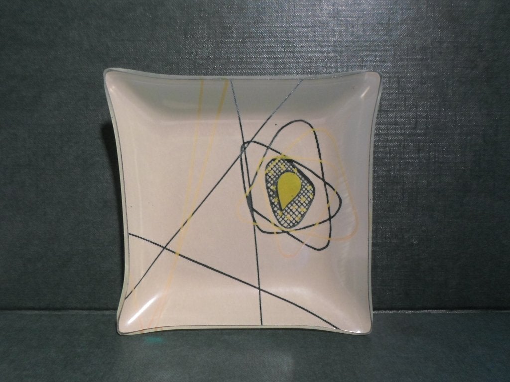 Vintage Sputnik Atomic Schaaltje Glas, Ophalen of Verzenden, Huis en Inrichting