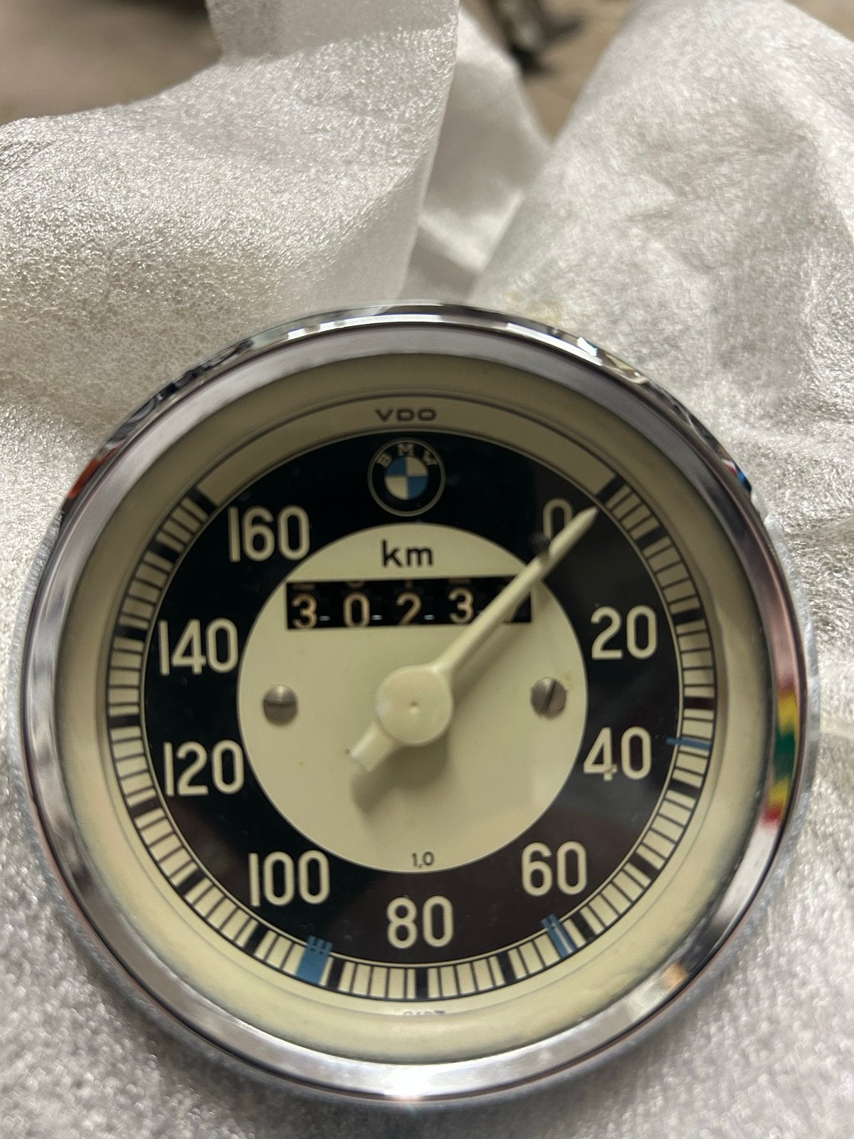 VDO snelheidsmeter BMW Oldtimer r26,27,50 - Nieuwstaat, Ophalen of Verzenden