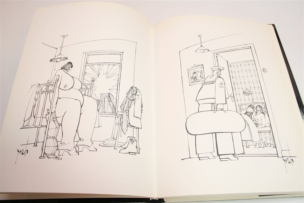Yrrah 55/80 — Cartoons [1955-1980] — Groot Formaat, Eén stripboek, Ophalen of Verzenden, Gelezen