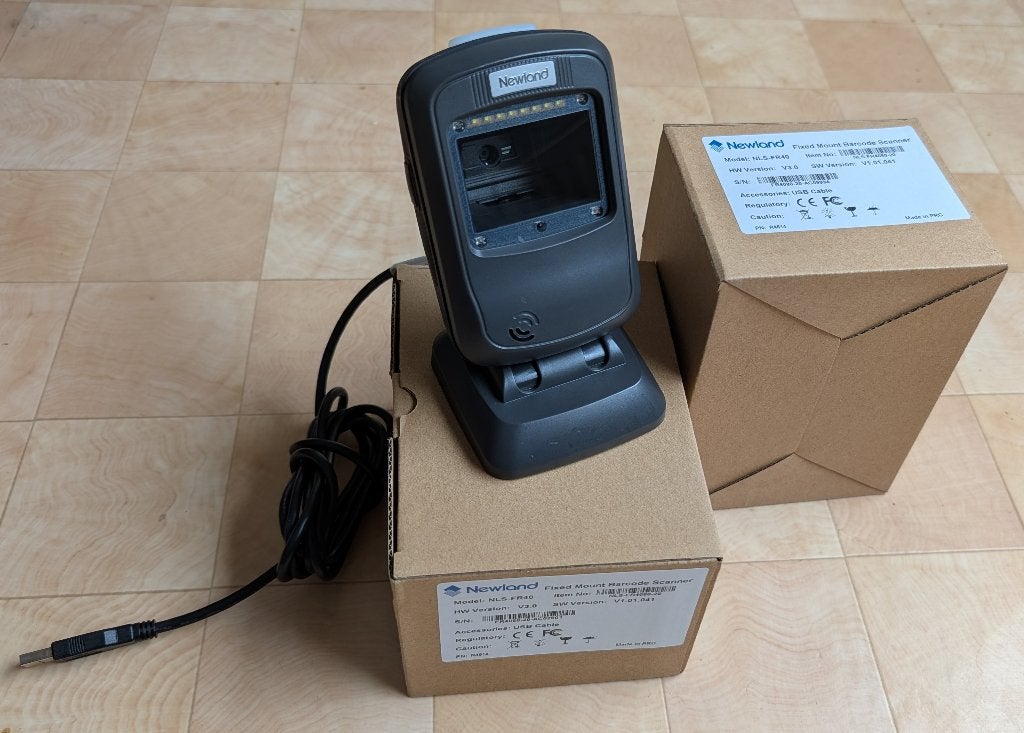 QR en BAR code lezer / scanner, MacOS, Nieuw, Newland, Ophalen of Verzenden