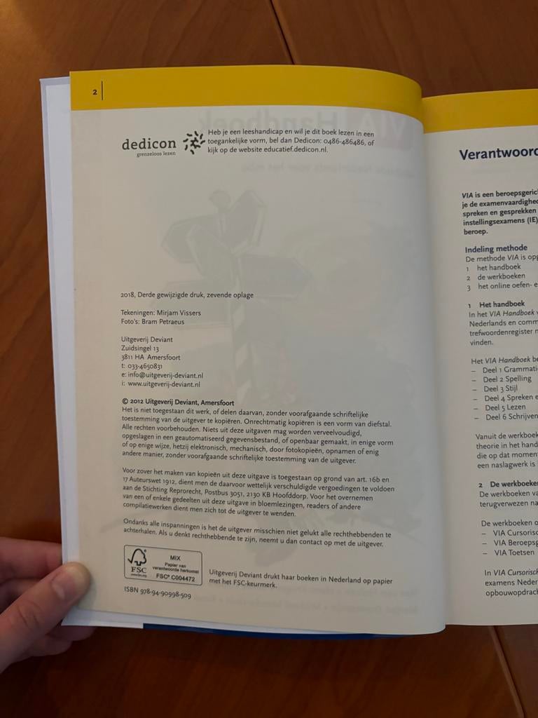 VIA Handboek Methode Nederlands voor het mbo, Boeken, Ophalen, Gelezen, Overige niveaus, Nederlands