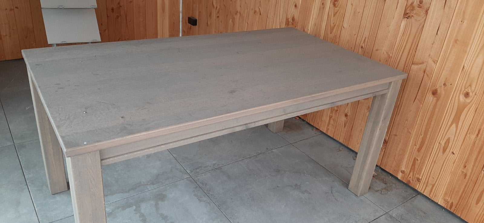 Eetkamertafel 160x90 cm, Huis en Inrichting, Tafels | Eettafels, Ophalen, Gebruikt, 50 tot 100 cm, 150 tot 200 cm