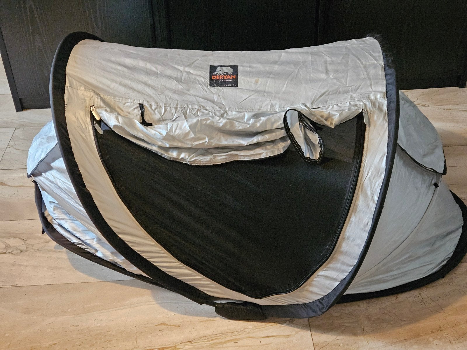 Deryan Peuter Reisbedje/Tentje, Ophalen, Gebruikt, Minder dan 140 cm, Minder dan 70 cm