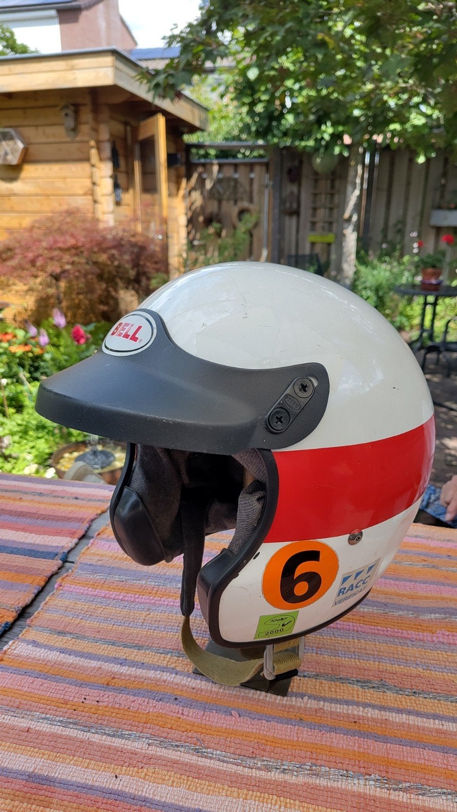 Vintage Bell Mag-4 Rally Helm, Ophalen of Verzenden, Gebruikt