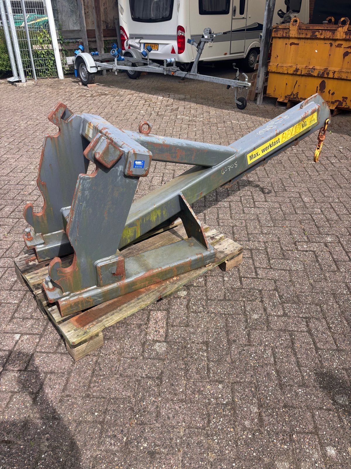 Hefarm met haak - Max. werklast 3200 kg, Ophalen of Verzenden