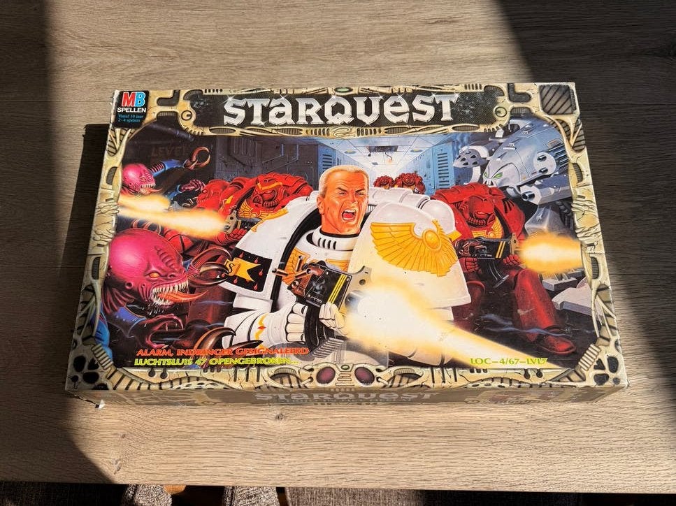 Starquest bordspel, Hobby en Vrije tijd, Drie of vier spelers, Ophalen of Verzenden, Gebruikt