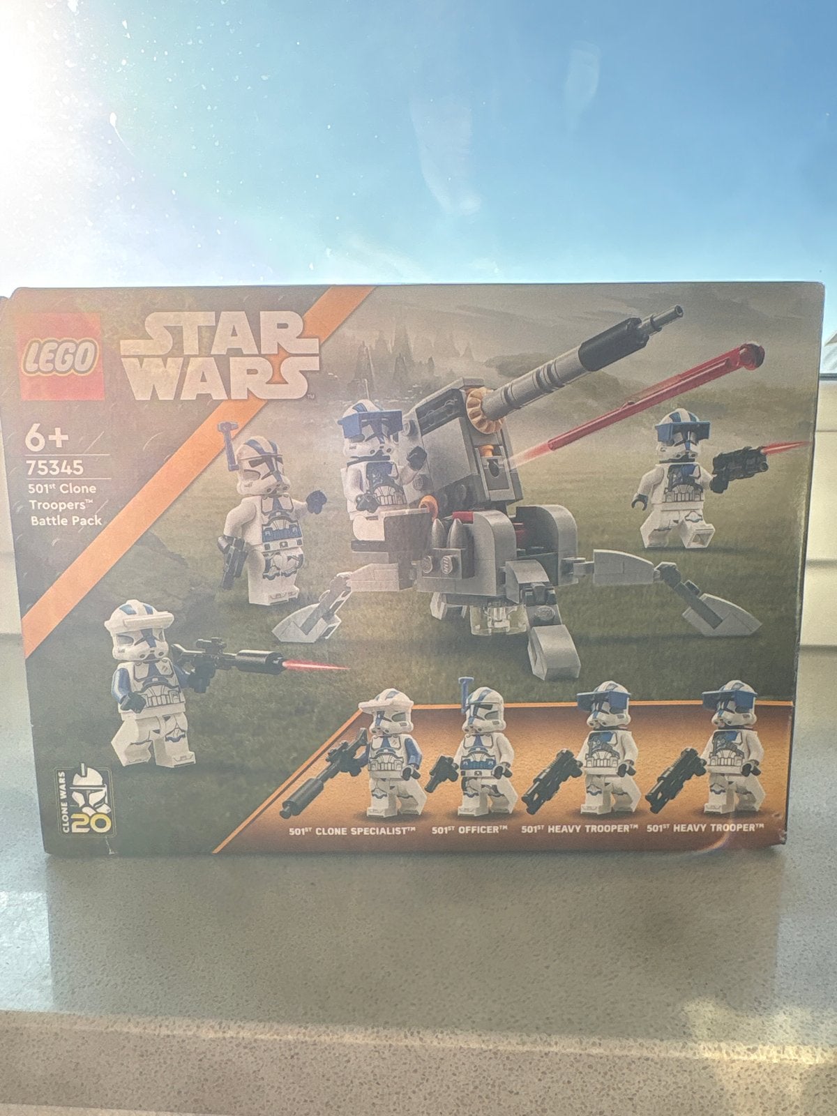 LEGO Star Wars 75345 501st Clone Troopers Battle Pack, Star Wars, Lego, Nieuw, Ophalen of Verzenden