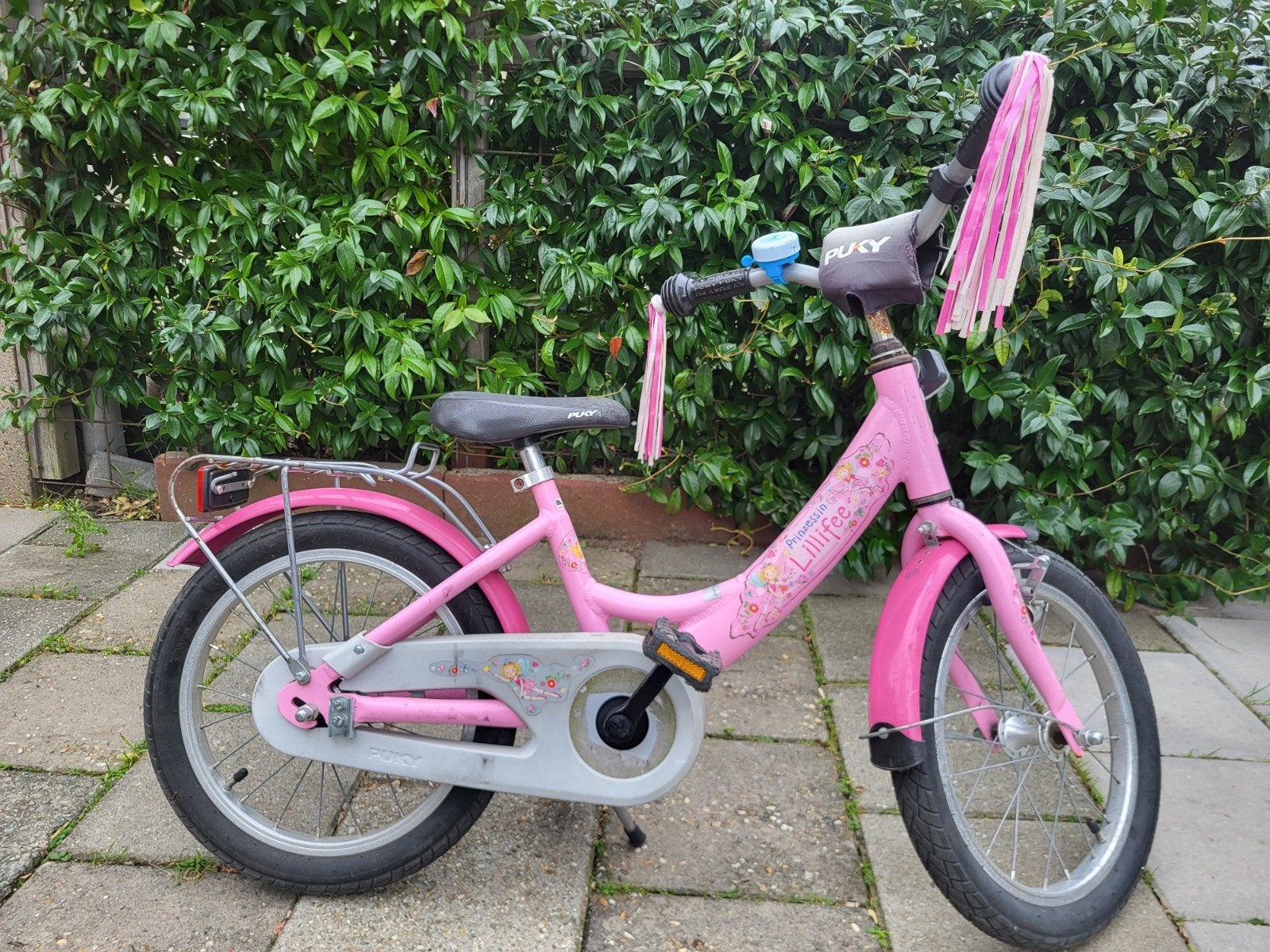 Puky Lillifee Kinderfiets 16 inch - Roze, Ophalen, Terugtraprem, Puky, 16 tot 20 inch