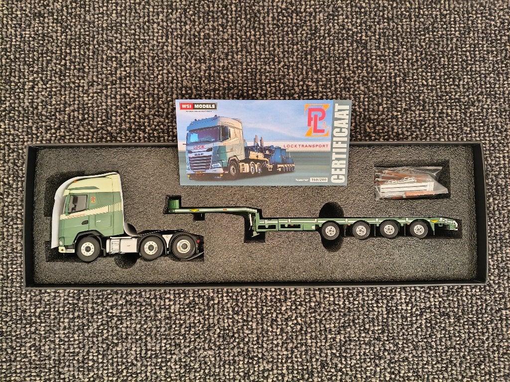 WSI 01-4411 – DAF XG 6x2 – Lock Transport, Ophalen of Verzenden, Nieuw, Bus of Vrachtwagen, Wsi