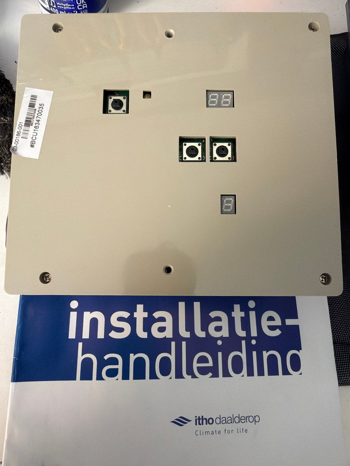 Itho Daalderop Gasregelunit 05-00320, Ophalen of Verzenden, Zo goed als nieuw, Minder dan 60 cm, Overige typen