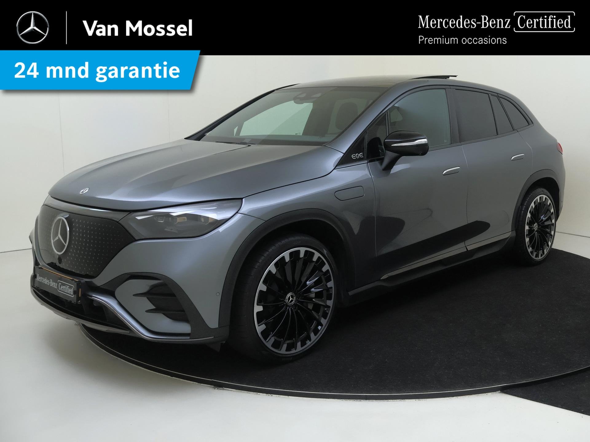 Mercedes-Benz EQE SUV 350 4Matic Sport Edition 91 kWh / Pano, Automaat, Zwart, Verwarmde buitenspiegels, Origineel Nederlands