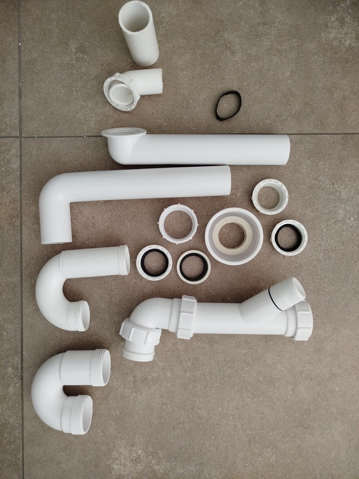 Syphon onderdelen - PVC afvoerbuizen en bochten, Bochten, Pvc, Minder dan 2 meter, 20 tot 40 mm
