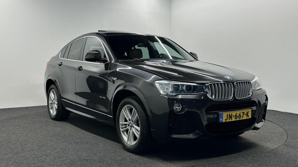 BMW X4 xDrive28i High Executive LEER NAVI SCHUIF/KANTEL DAK., Auto's, BMW, Automaat, Gebruikt, Euro 6, 4 cilinders