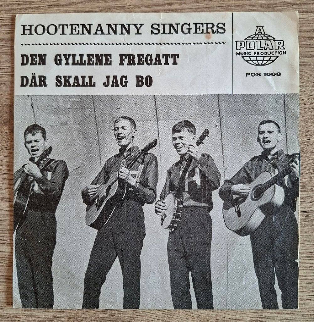 ABBA Hootenanny Singers Den Gyllene Fregatt, Cd's en Dvd's, Ophalen of Verzenden, Gebruikt, 7 inch, Pop