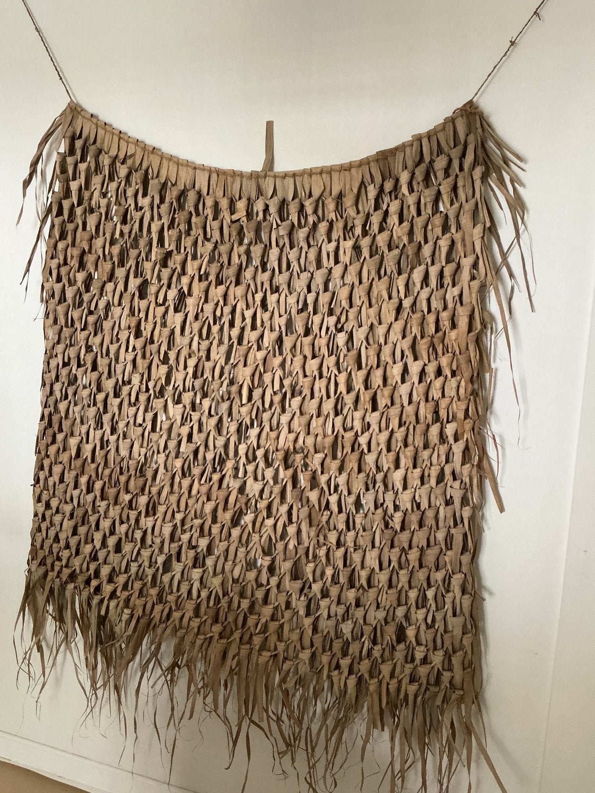 Wandkleed van natuurlijk materiaal, Ophalen, Gebruikt, Boho, Wandkleed