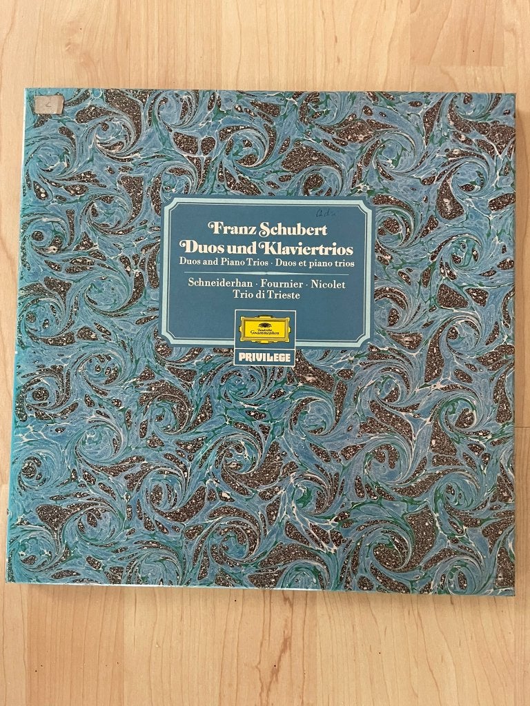 Duo's en pianotrio's van Franz Schubert, Boxset, Schubert, Ophalen of Verzenden, Boxset