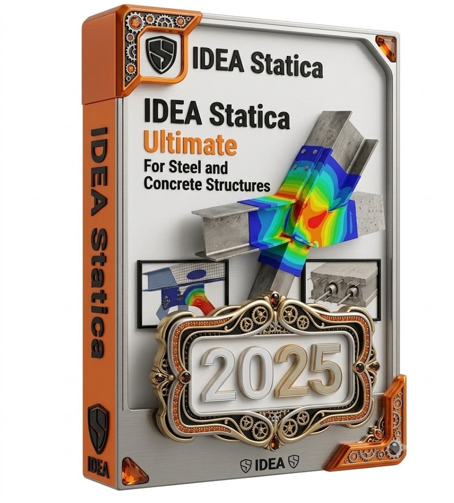 Idea Statica 2025, Computers en Software, Ophalen, Nieuw, Windows