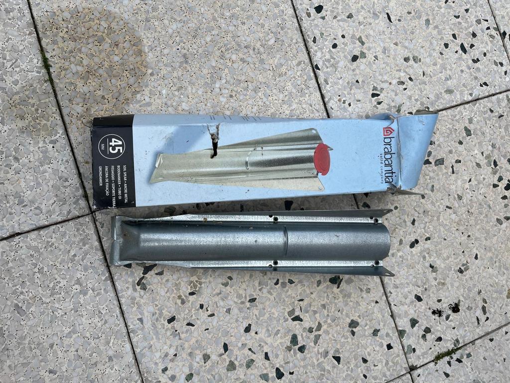 Nieuw Brabantia Grondanker 45 mm voor droogmolen, Ophalen of Verzenden, Nieuw