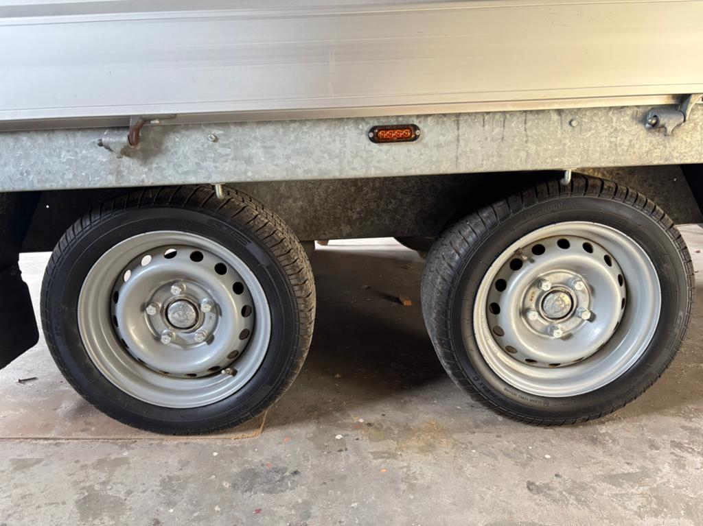 Aanhangwagen wielen Hapert/Henra - 13 inch, Auto diversen, Aanhangwagen-onderdelen, Ophalen, Gebruikt