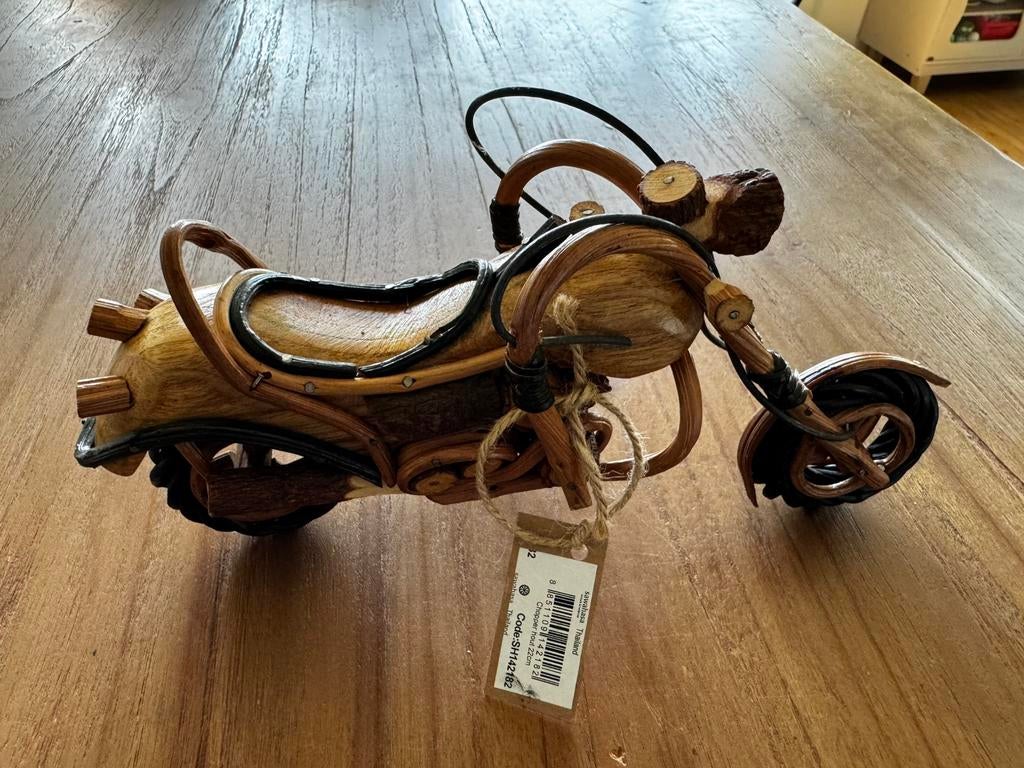 Houten motor - nieuw, Verzamelen, Beelden en Beeldjes, Ophalen of Verzenden, Nieuw, Overige typen