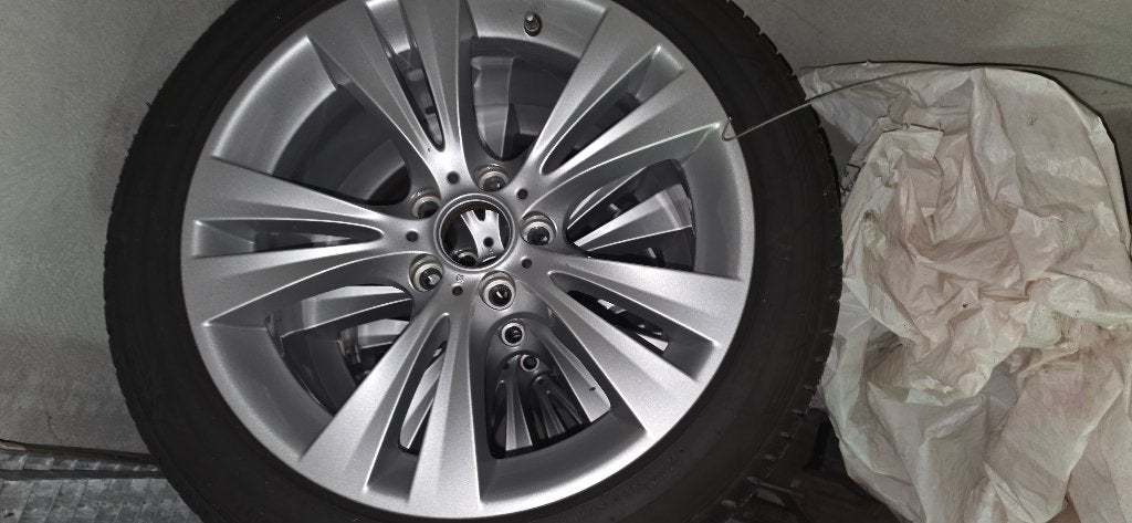 BMW X3 /X4 19"style 309 zgan winterbanden dot 4025, Banden en Velgen, Winterbanden, Personenwagen, Ophalen