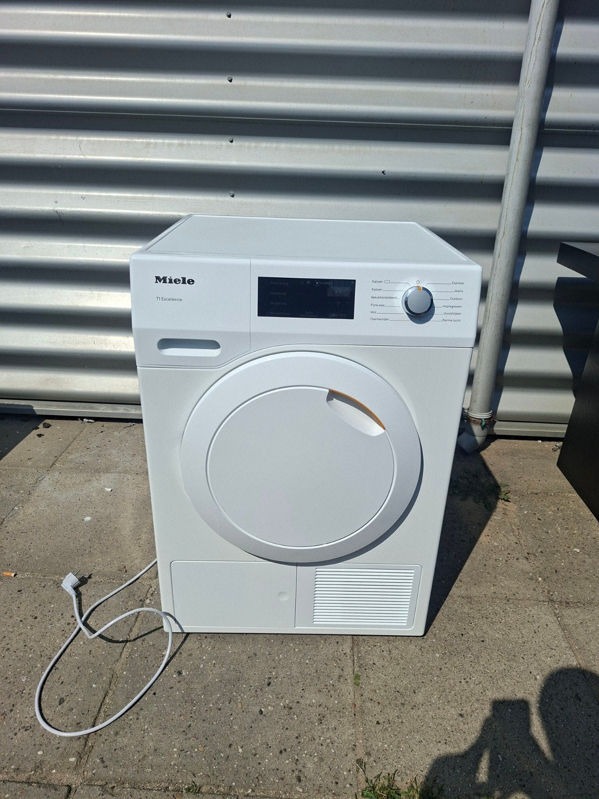 Miele T1 Excellence Condensdroger - Zo goed als nieuw, Ophalen, 8 tot 10 kg, Zo goed als nieuw, Voorlader