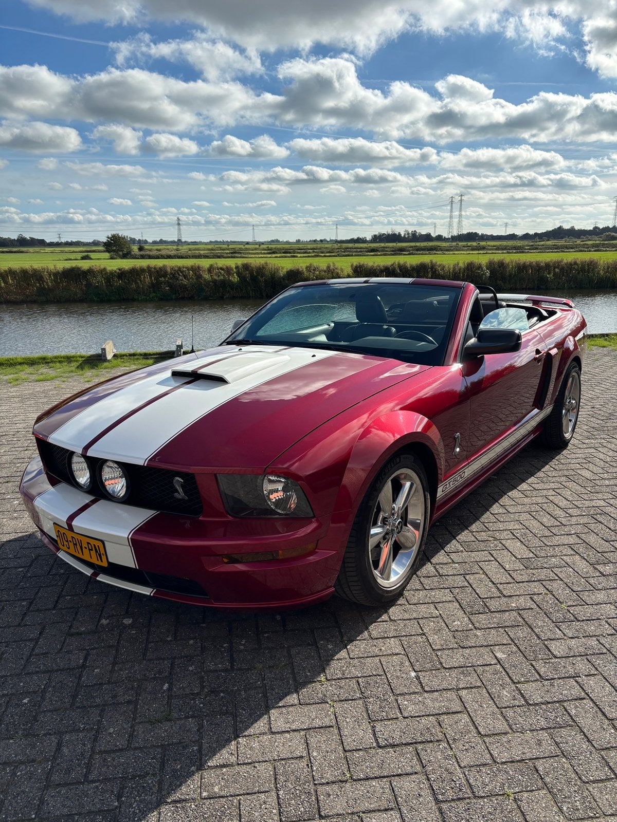 Ford Mustang GT V8 Cabriolet, Auto's, Automaat, Achterwielaandrijving, 320 pk, Leder