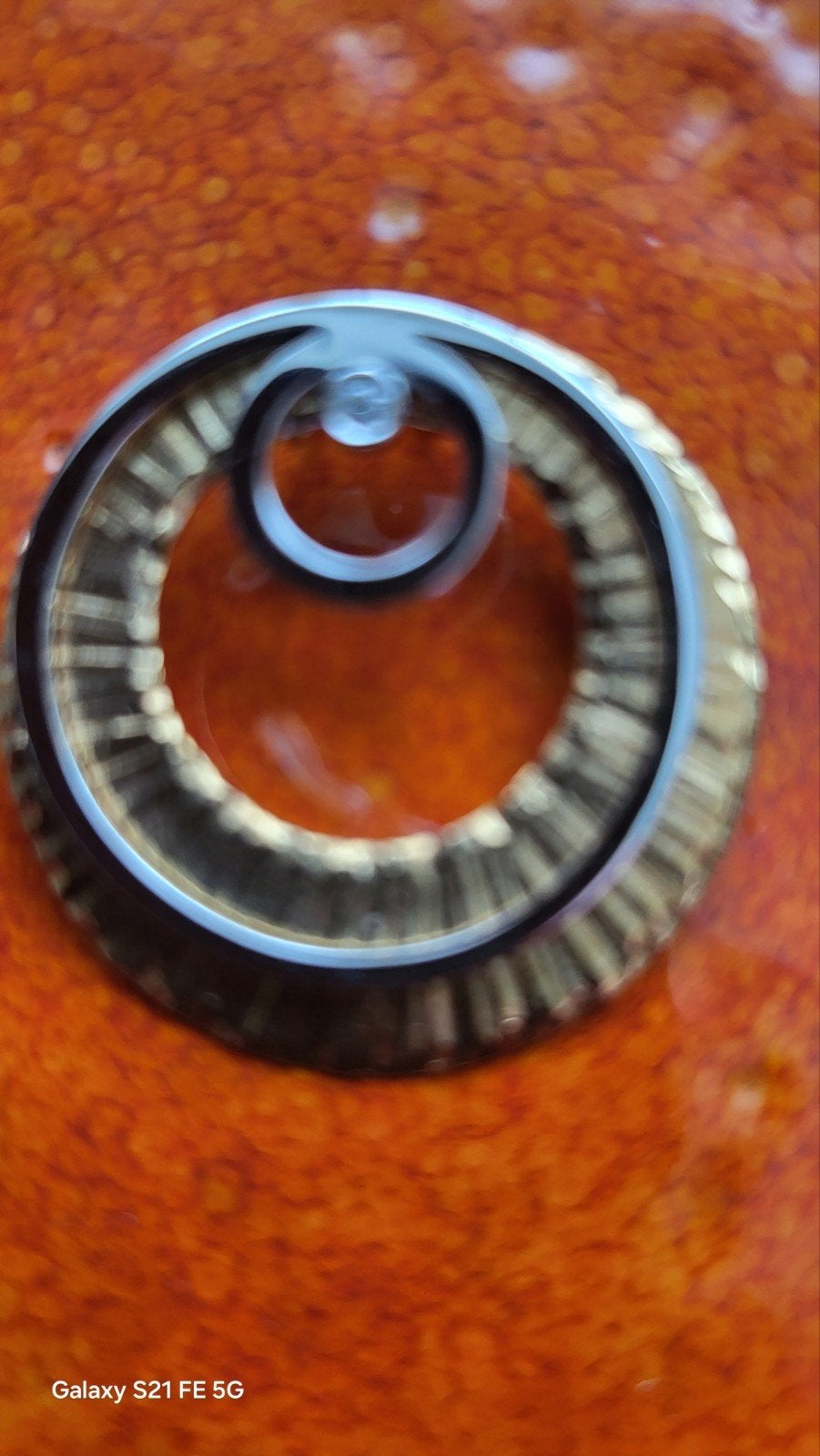 Hanger 14 krt goud. Met briljant, Ophalen of Verzenden, Zo goed als nieuw, Goud, Goud