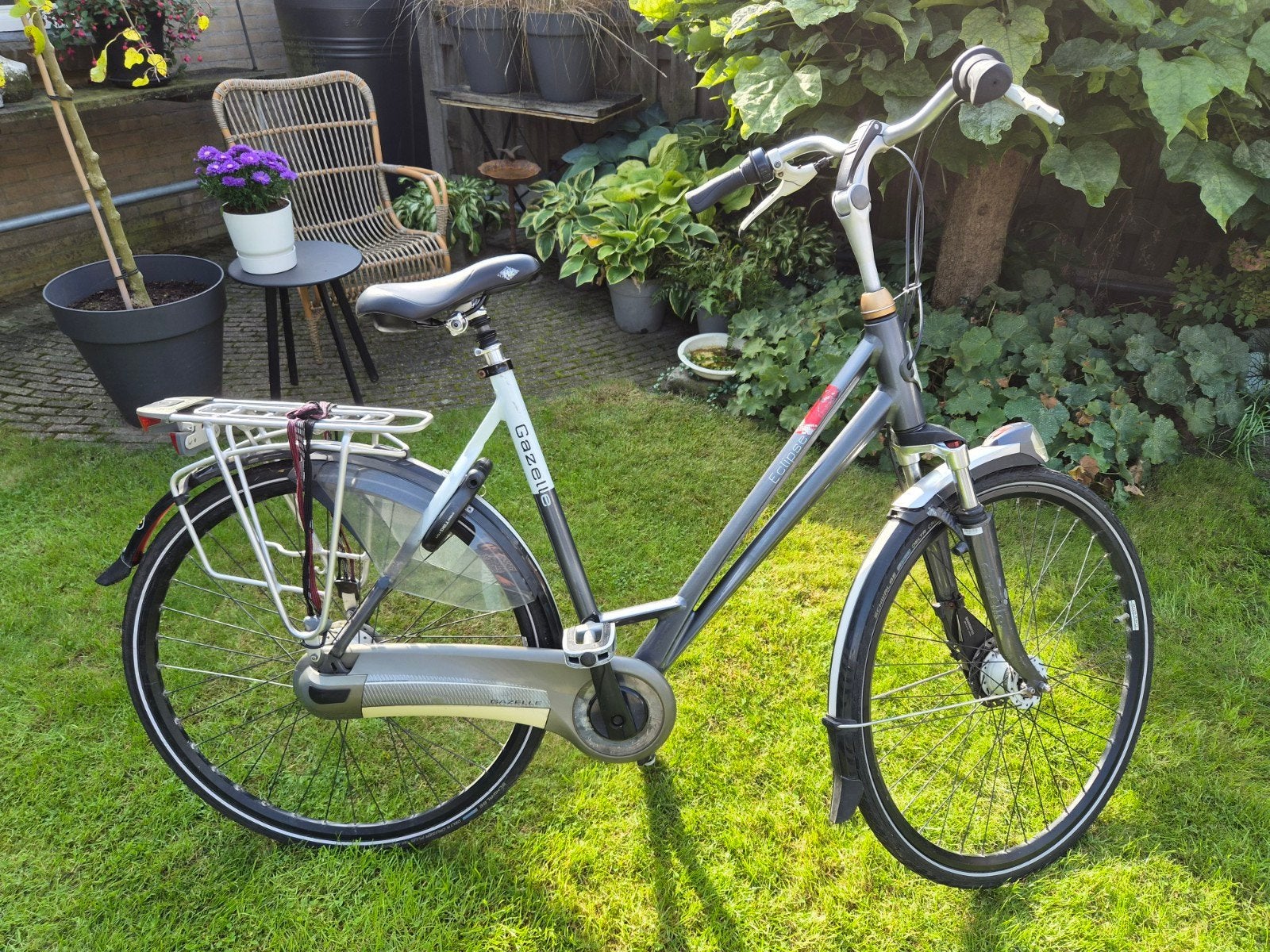 Gazelle eclipse limited edition damesfiets, Fietsen en Brommers, Ophalen, Gebruikt, Versnellingen, Gazelle