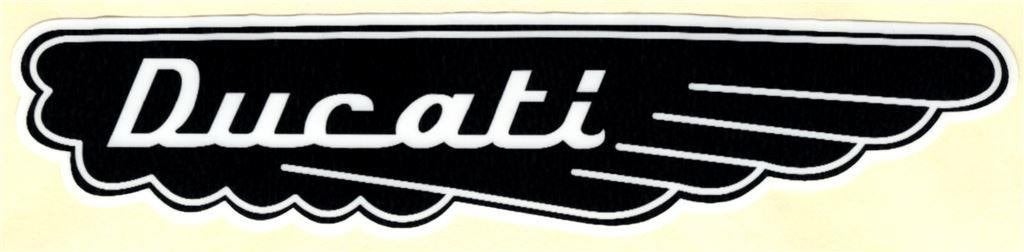 Ducati rechts sticker #8, Verzenden