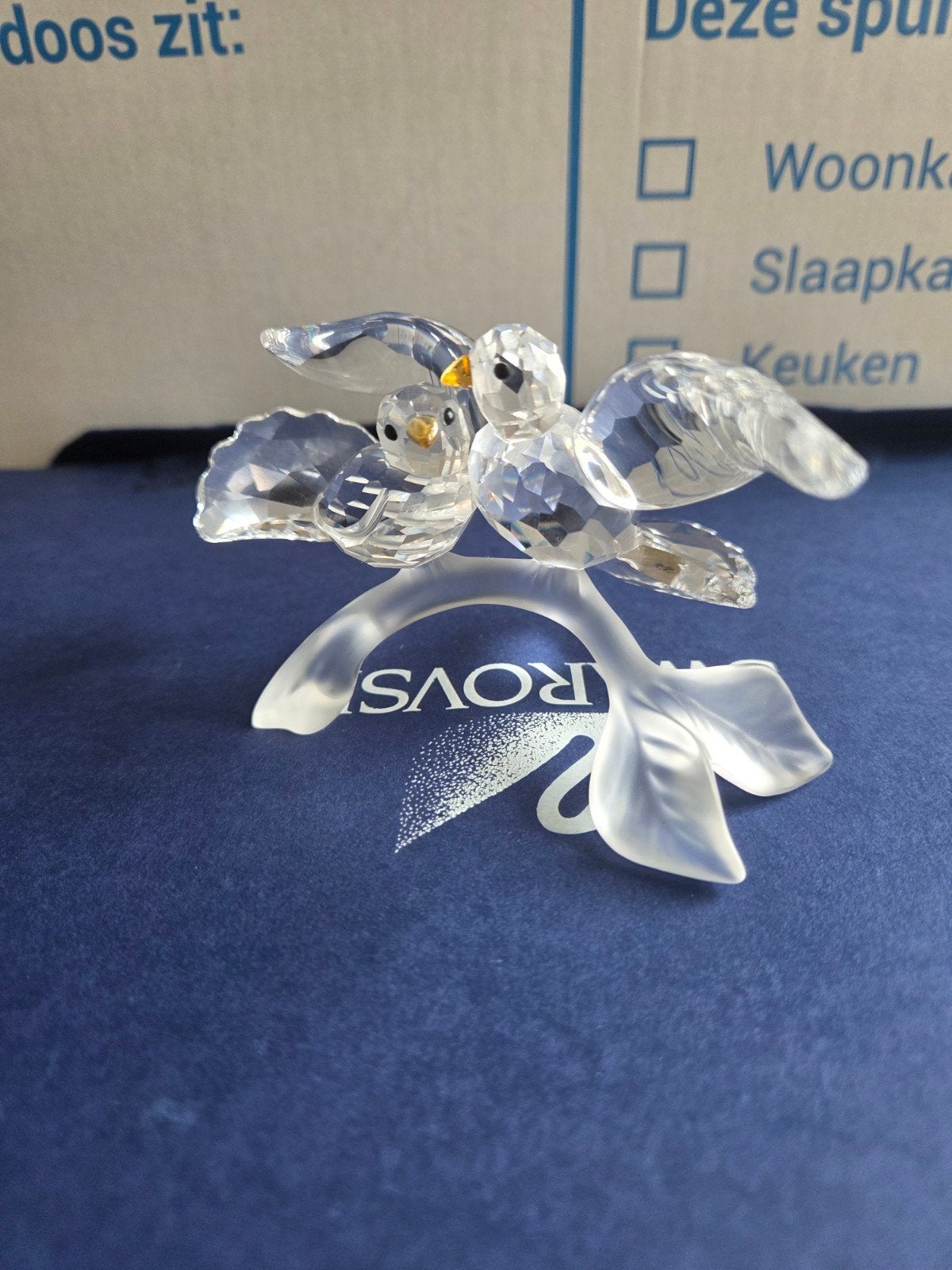 Swarovski nieuwe tortelduivenZonder Doos, Ophalen of Verzenden, Zo goed als nieuw