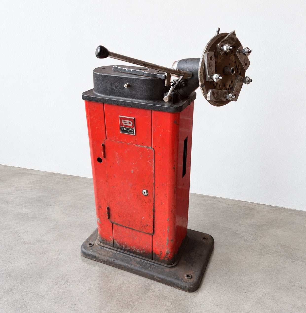 Vintage FACOM wielbalanceermachine, Ophalen, Gebruikt