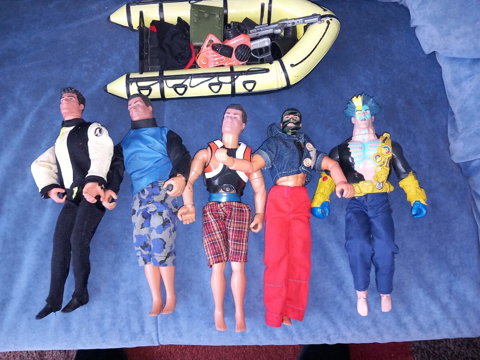 5 poppen action man  1980, Ophalen