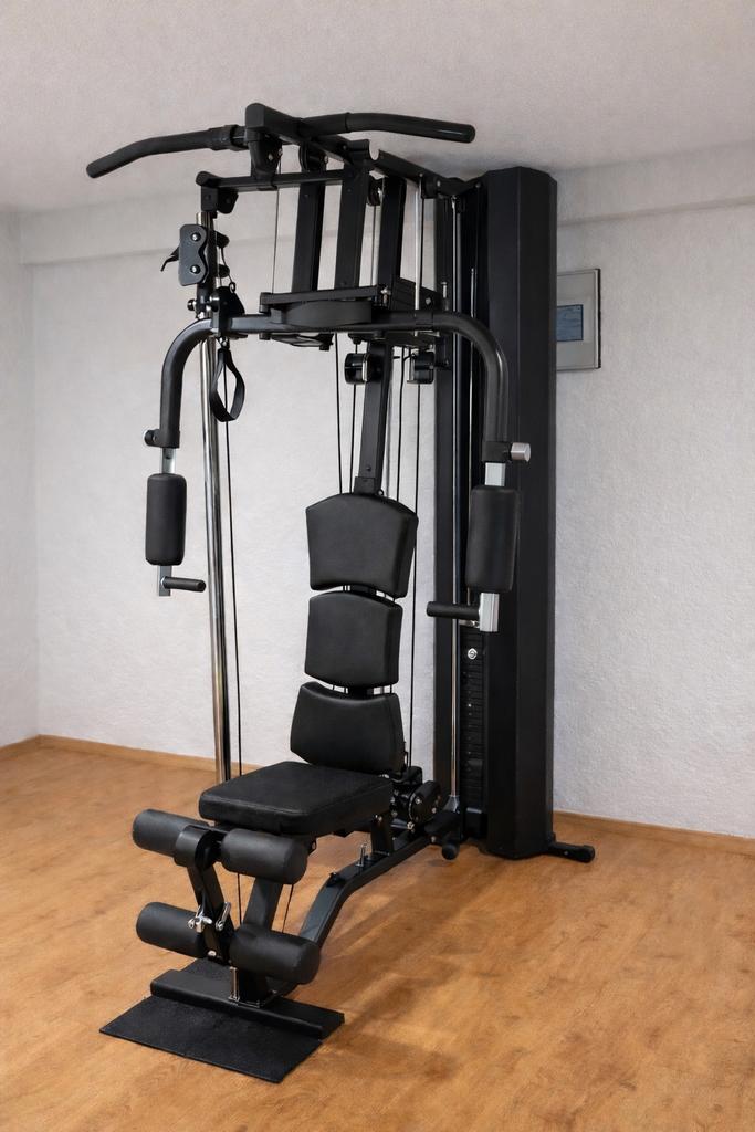 Kans! Showmodel Krachtstation TOTALE MAGAZIJN LEEGVERKOOP, Sport en Fitness, Fitnessapparatuur, Zo goed als nieuw, Krachtstation