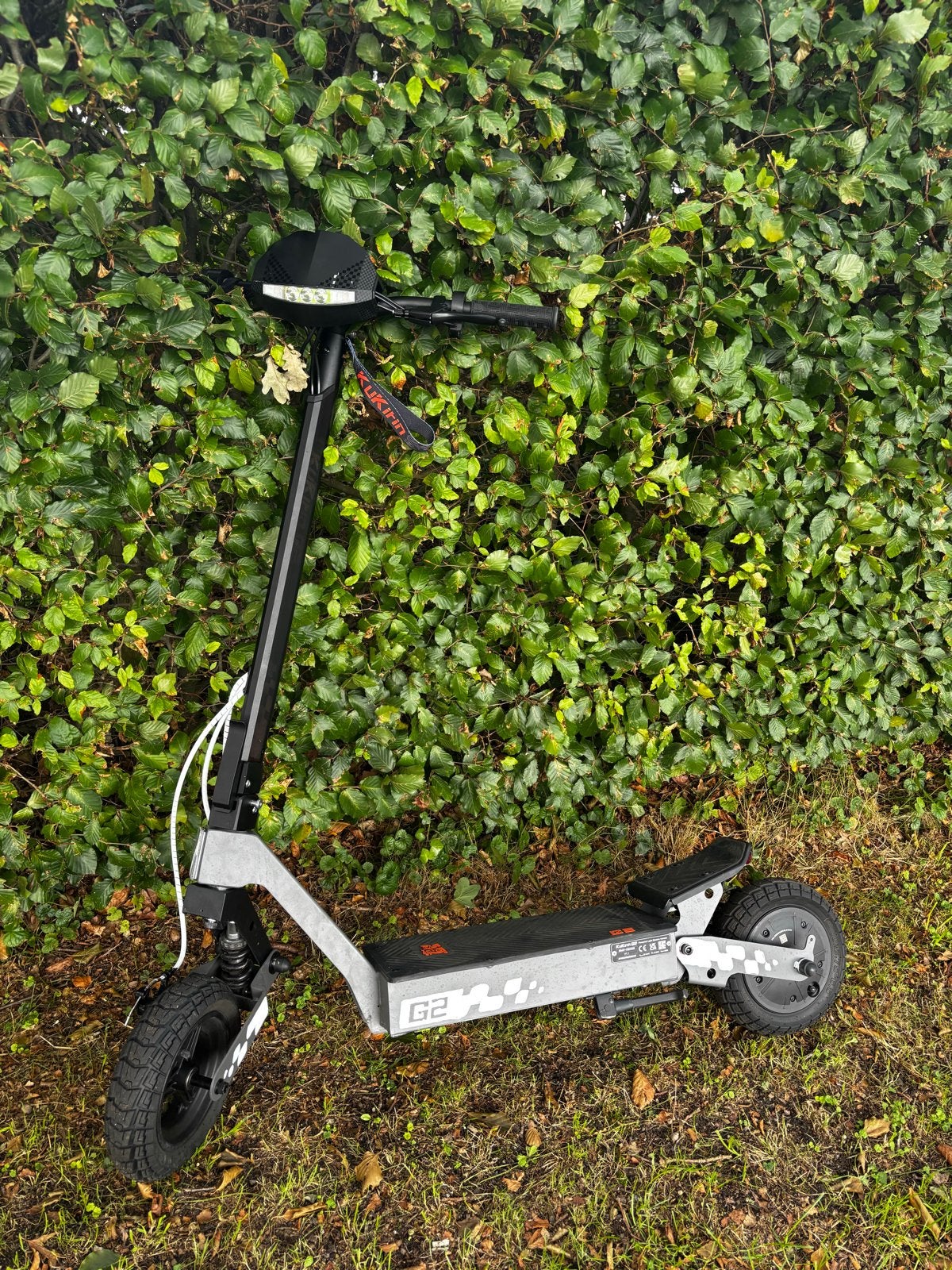 Custom Kukirin G2 E-step - 50km/u, 45km bereik, goede vering, Fietsen en Brommers, Steps, Ophalen, Gebruikt, Elektrische step (E-scooter)