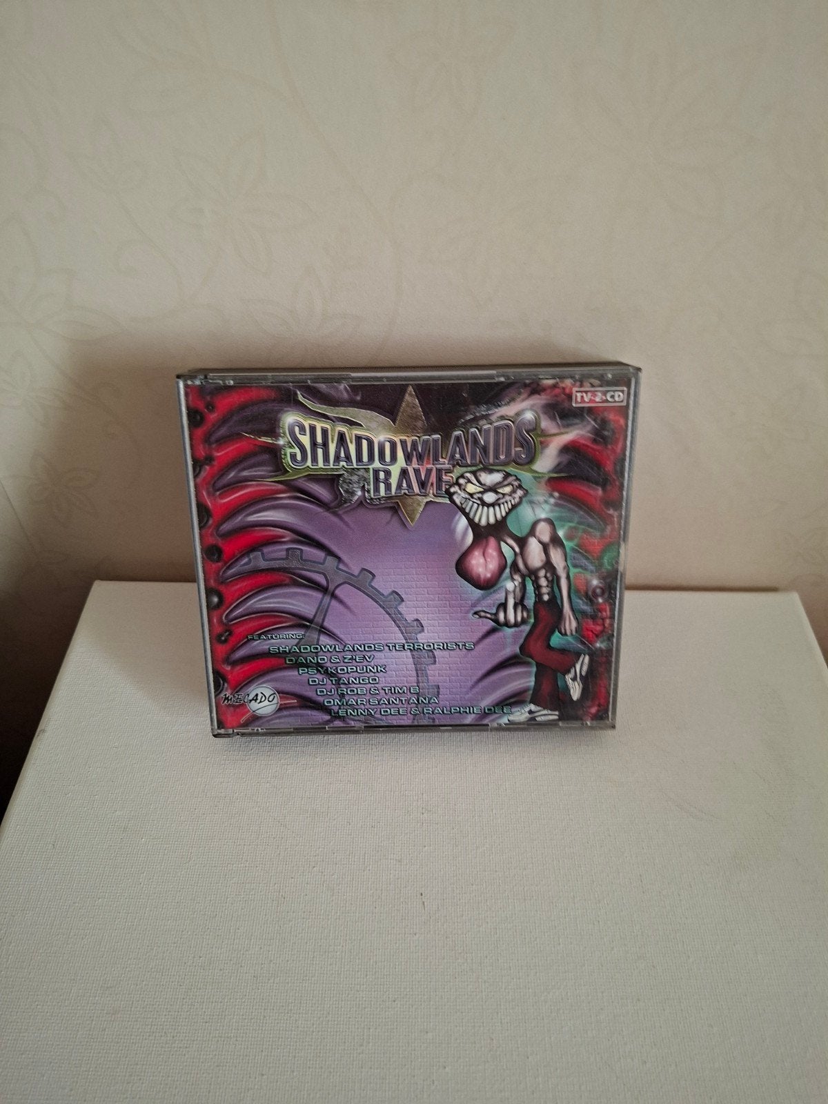Shadowlands Rave - TV-2-CD (Hardcore, Techno), Gebruikt, Hardcore, Ophalen of Verzenden, Inclusief doosje