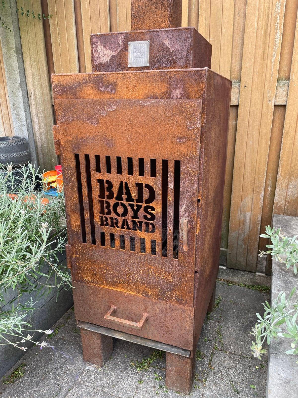 BadBoysBrand Buitenhaard Sparta Design, Ophalen, Gebruikt, Vuurton