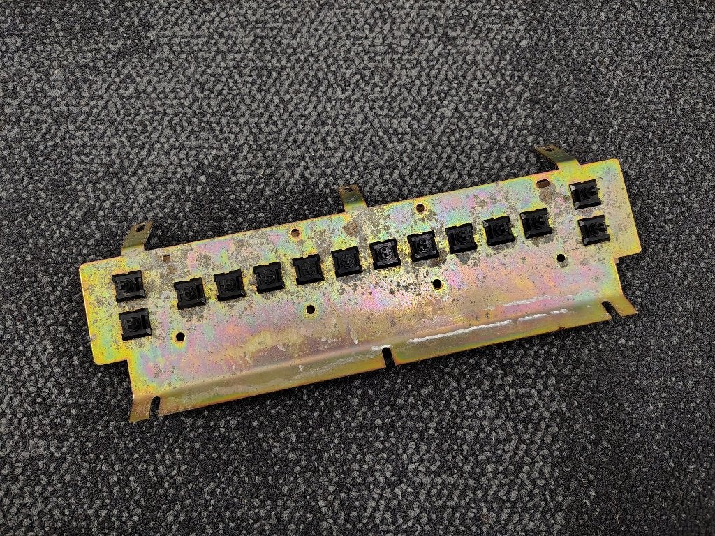 Toetsenbord/ 40833501 Rowe-AMi CD-100/ A /jukebox, Verzamelen, Verzenden, Gebruikt, 1950 tot 1960, Seeburg