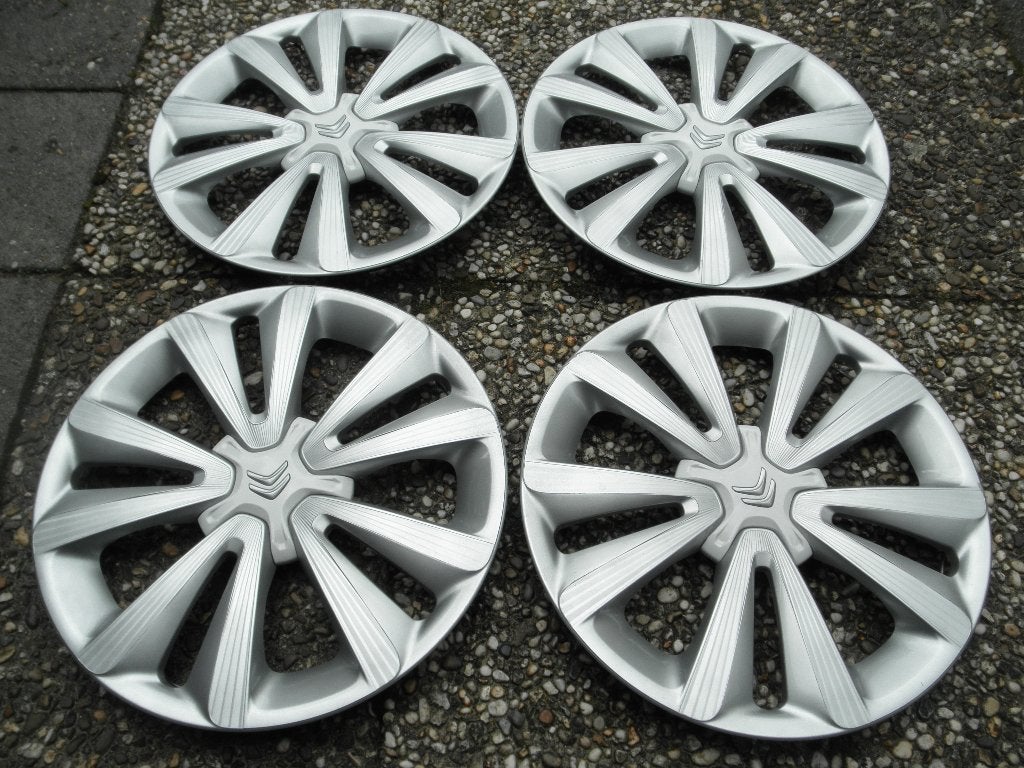 Set nette 16 inch Citroen wieldoppen, Ophalen of Verzenden, Gebruikt