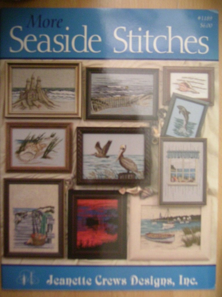 NIEUW More Seaside Stitches patronen. Verkoop Ook DMC Garens, Ophalen of Verzenden, Nieuw, Handborduren, Patroon