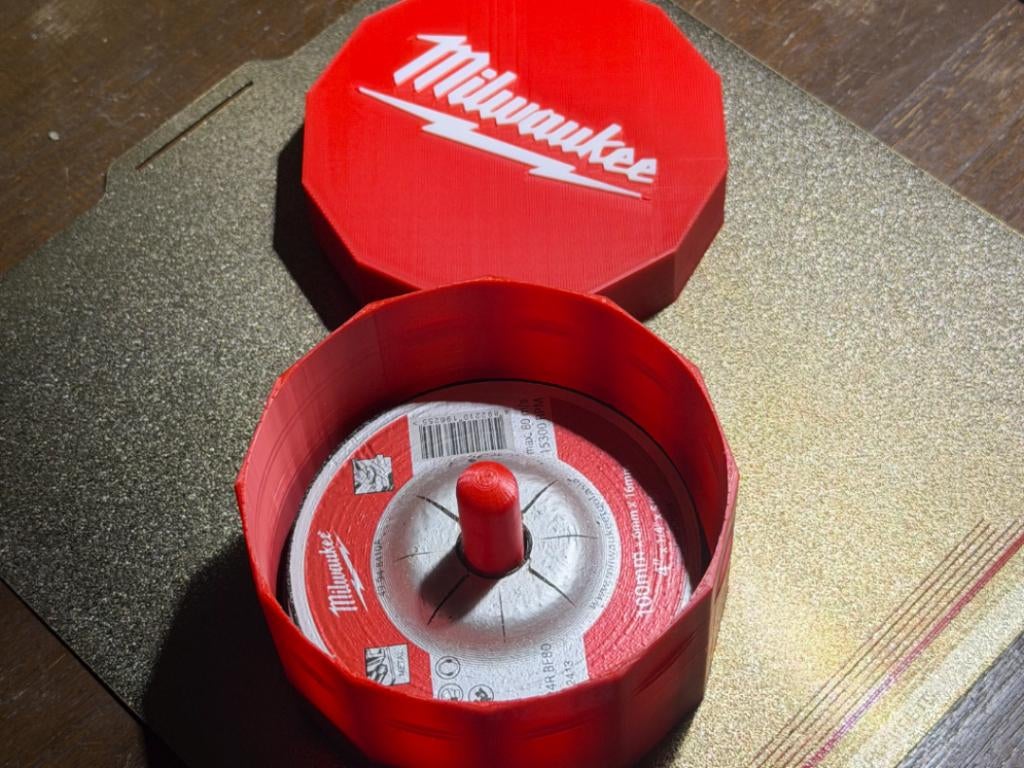 Milwaukee Slijpschijf Opbergdoos | Voor Haakse Slijper, Ophalen of Verzenden, Nieuw