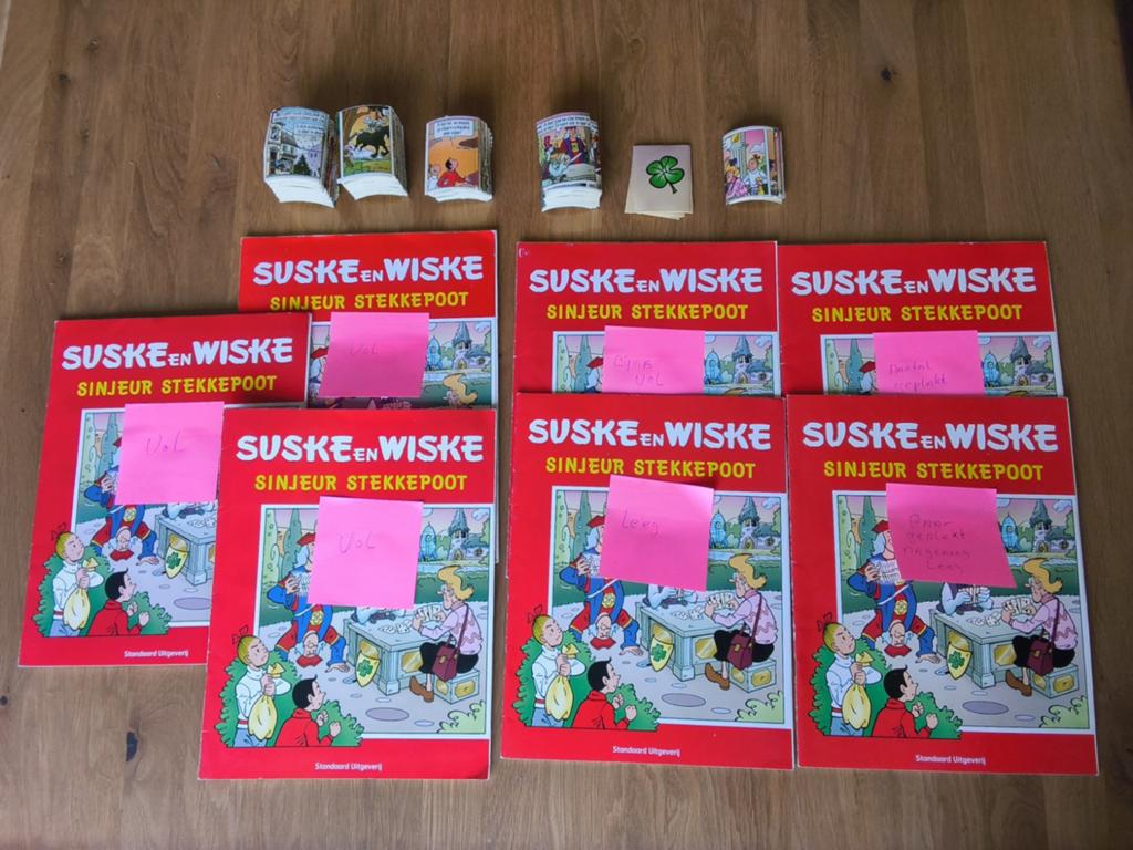 Suske en Wiske Sinjeur Stekkepoot (stickeralbum), Verzamelen, Supermarktacties, Coop, Ophalen of Verzenden