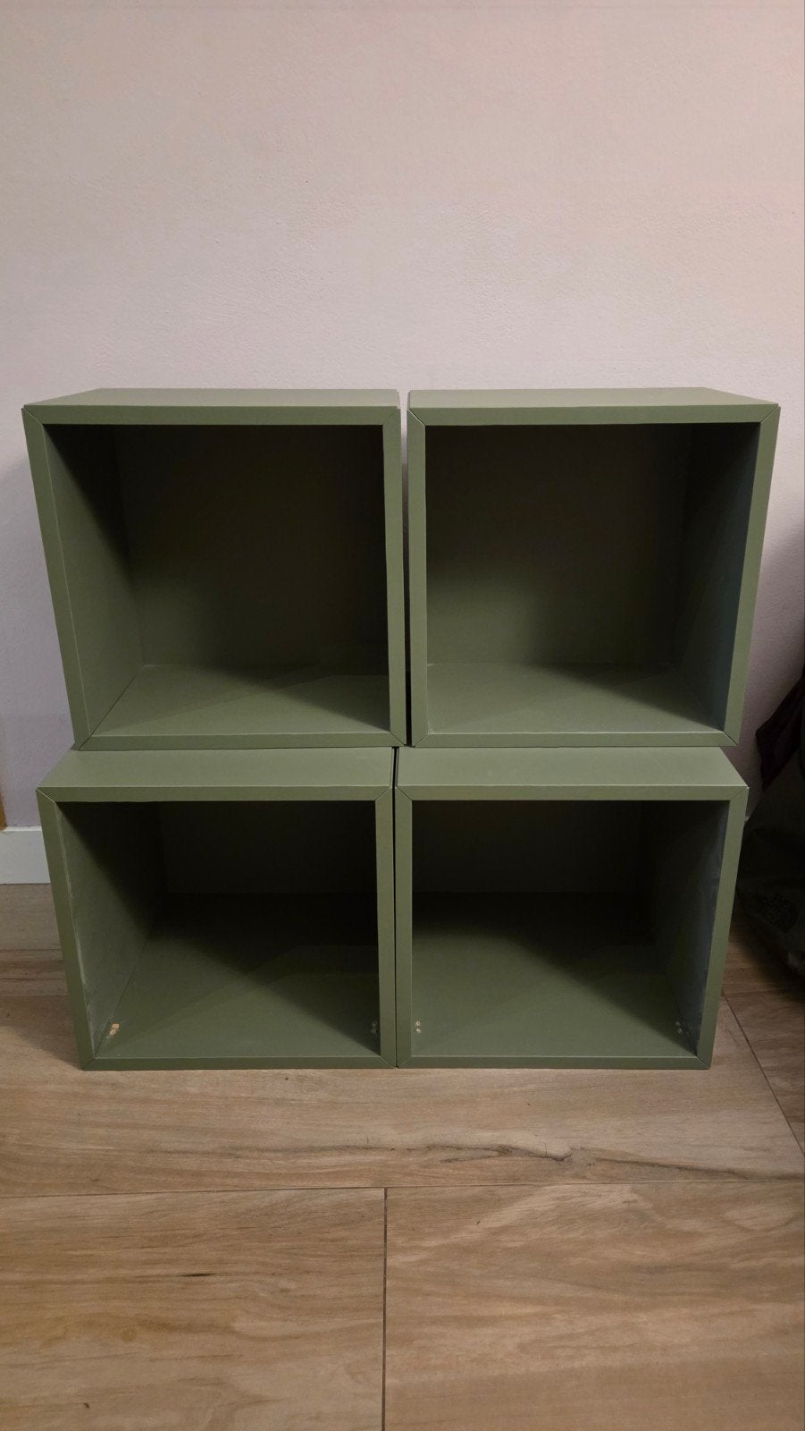 4x ikea eket kubuskastjes te koop, Ophalen, 25 tot 50 cm, Minder dan 150 cm, Minder dan 100 cm