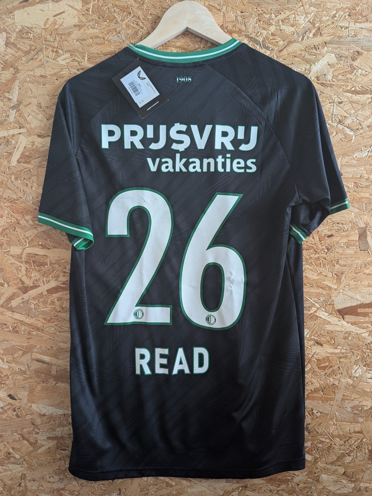Feyenoord Rotterdam 2024/2025 Read 26 origineel uitshirt, Maat S, Ophalen of Verzenden, Nieuw, Shirt